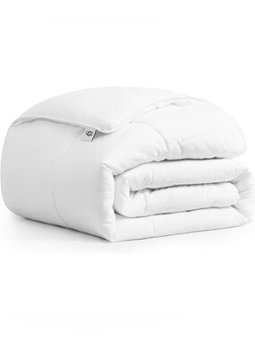UGG Devon Down Alternative Comforter Duvet – Queen – Bright White